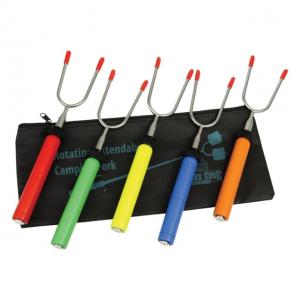 River's Edge Camp Fork, Rotating, 5-Pack, 903