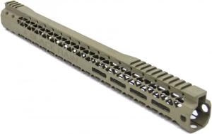 Black Rain Ordnance 17.76in Slim Handguard 5.56, FDE, BRO-SLM-1776-FDE