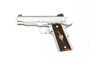 GForce Balistik Defense 5” 9mm 8rd 1911 Pistol - Nickel 643477864821