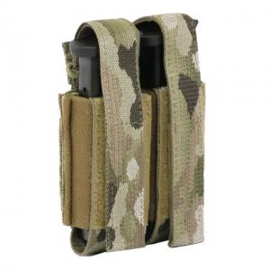 Tactical Assault Gear TAG Double Multi-Caliber Pistol Pouch, Multicam 830844