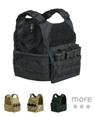 Tactical Assault Gear Vanguard Plate Carrier Set w/ Standard Cummerbund, Coyote Tan, Large 831320