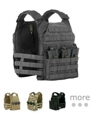 Tactical Assault Gear Vanguard Plate Carrier Set w/ Skeletal Cummerbund, Coyote Tan, Medium 831328