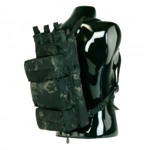 Tactical Assault Gear Combat Sustainment Pack Tactical Carrying Bag, Mc Black, 835873 835873