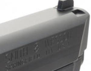 Ameriglo Black Sights - Serrated Black Target FRONT Only - All Short Front S&W M&P Models, .230 inch Height SW-810-230