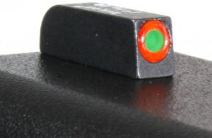AmeriGlo Tritium Front All For Glock Models .200in. Height, std. .140in. wide Pro Glo Front Sight, ORNG Circle Outline GL-212-200-OR-C GL212200ORC