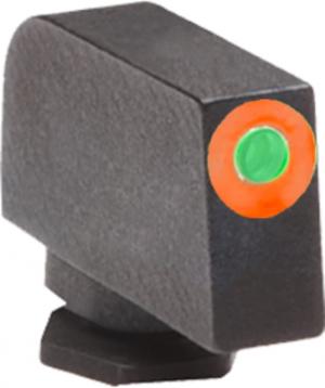 AmeriGlo Glock Pro-Glo Tritium Front Pistol Sights, Front Only, Green Tritium Lamp, Orange Outline FRONT .240 H .140 W, GL-212-240-GR-C GL212240GRC