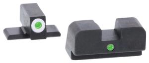 Ameriglo black rear serrated sight for Glock pistols 644406908548