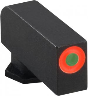 AmeriGlo Glock Pro-Glo Tritium Front Pistol Sights, Front Only, Green Tritium Lamp, LumiGreen Outline FRONT .200 H .125 W, GL-212T-200-OR-C GL212T200ORC