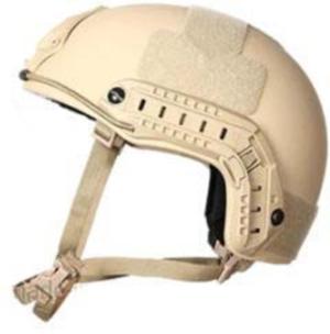 US Night Vision MICH Ballistic FAST Tactical Combat Helmet, Level IIIA, Tan, Medium/Large, 000721-T