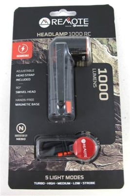 Remote Swivel 1000 Lumen Headlamp / Flashlight 645397001461