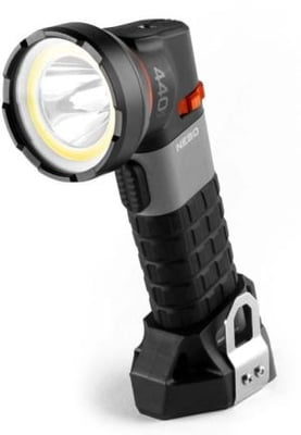 Nebo Luxtreme SL25R Rechargeable 1/4 Mile Spotlight w/ Integrated COB, Black/Grey, NEB-SPT-1004 NEBSPT1004