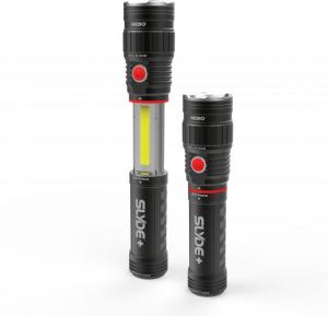 Nebo Slyde+ Flashlight and Worklight, Black, 6525