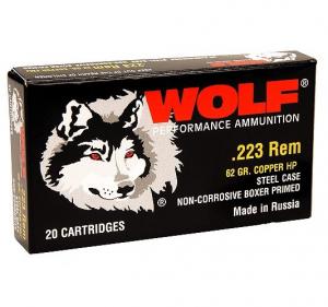 Wolf Performance Ammo .223 Hollow Point 22362HP