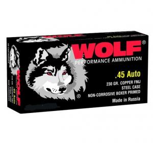 Wolf Handgun .45 Acp 230 GR Full Metal Jacket 45FMJ