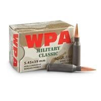 WPA, 5.45x39mm, HP, 55 Grain, 750 Rounds 545BHP