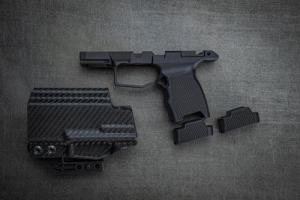 JT P365 Grip Module no safety 10-XL Base Plates Anodize Black