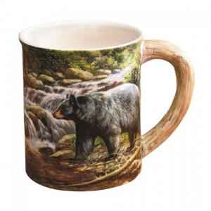 Wild Wings Sculpted Mug, Shadow of the Forest Bear, 8955712075