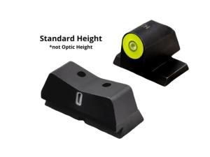 XS Sight Systems DXT2 Big Dot Sight, S&W M&P OR, Full Size, Compact, Yellow, SW-0039S-5Y SW0039S5Y