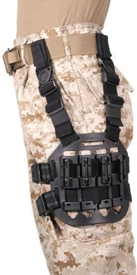 BlackHawk Tactical Modular Dropleg Platform for Holsters - 432300PBK 648018015014