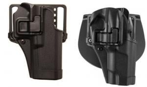 Blackhawk Serpa CQC Concealment Holster with Matte Finish w/Belt Loop and Paddle, Black, Right Hand, Taurus 85, 410532BK-R 410532BKR