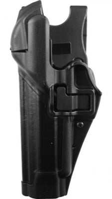 Blackhawk SERPA Level 3 ALS Duty Holster, Left Hand, Black, Matte - Beretta 92/96 w/ or w/o Rails 44H104BK-L 44H104BKL