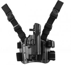 Blackhawk SERPA Tactical Level 3 Holster for Xiphos, Black, Right Hand - S&W MP.45 - 430745BK-R