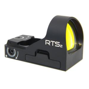 C-MORE RTS2 Parallax-Free Water-Resistant Red Dot Sight with Motion Sensing System, Black (12 MOA) 649725006203