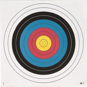 Maple Leaf Press FITA Target 10-Ring 80 cm. 12 pk., Assorted, 87278