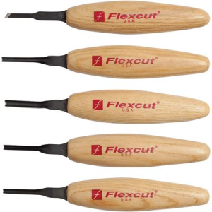 Flexcut MT930 Mixed Profile Micro Tool Set 651646309301