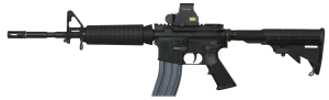 Armalite M-15 A4 Tact .223 Remington/5.56 NATO 30-Round 16" Semi-Automatic Rifle in Black - LEC15A4CBK14 LEC15A4CBK14