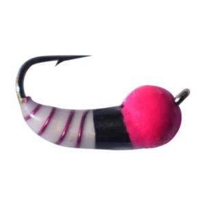 Kenders Outdoors Akua Skud Jig, Pink/White/Black, 5.5mm, 813-2