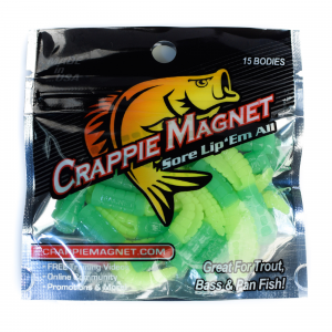 Leland's Lures Crappie Magnet Body - 1-1/2" - Wizard Glow 1208220531214-1798657
