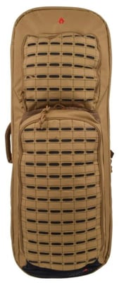 Advance Warrior Solutions Frame 36in Rifle Case w/ Backpack Strap, 600D Poly PVC, Tan/Black, FR36RBP-TN//BL 655360713826
