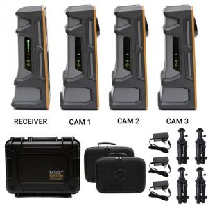Longshot by Target Vision LR-3 w/ 2 Extra Cameras w/ 3 Bulletproof Warranties, Black/Orange/Grey, TV-CF103-3-W TVCF1033W