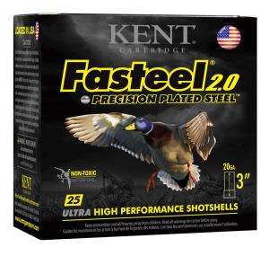 Kent Cartridge K203FS244C Fasteel 2.0 20 Gauge 3" 7/8 oz 4 Shot - CASE 656308006390