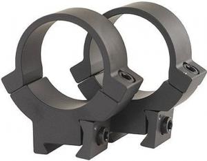 Warne Maxima Steel Rings, 1in, Rimfire 3/8in or 11mm Dovetail, High - Matte 722M 722M