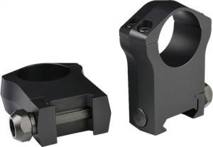 Warne Mountain Tech 7204M, 1 inch, Ultra High Matte Scope Mount Rings, 7204M