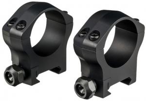 Warne Mountain Tech 7214M, 30mm, Medium Matte Scope Mount Rings, Matte, Medium 7214M 7214M