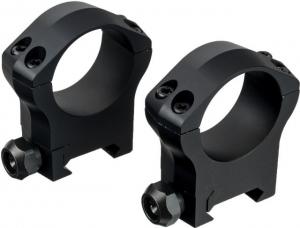 Warne Mountain Tech 7215M, 30mm, High Matte Scope Mount Rings, Matte, High 7215M