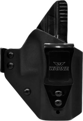 Warne IWB Holster, Black, Right Hand, Sig Sauer X Carry Compact, 9047 656813108886