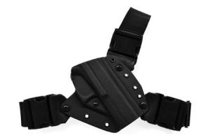 WARNE Chest Rig Holster for Smith and Wesson Model 66 4.25 Inch Revolvers 