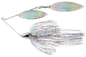 War Eagle Double Willow Nickel Frame Spinnerbait, Firecracker, 3/8oz, WE38NW07 657139270011