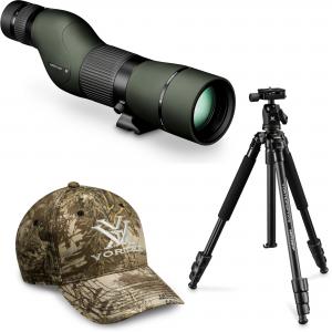 Vortex Viper HD 15-45x65 scope (Straight) with HC-2 Tripod and Hat V501_K1