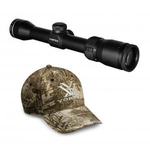 Vortex Optics 1.75-5x32 Diamondback scope (Dead-Hold BDC Reticle) and Hat DBK-08-BDC_K1