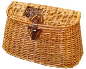 Stone Creek Classic Split Willow Creel, No Harness, 16in, Natural, SWC16