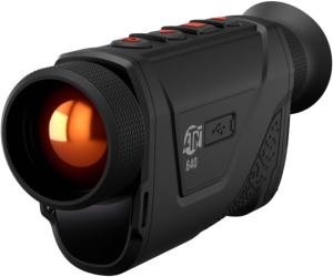 ATN BlazeHunter Pro 2.5-20x35mm Thermal Monocular w/Built-in Laser Rangefinder, 50 Hz, 640x512, Black, TIMNBLH635LRF