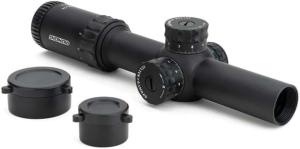 Shepherd Scopes Rogue Series 1-8x24 Rifle Scope, 30mm Tube, R-MIL Reticle, Matte, Black, 4080RGE.1.8.RMIL 658792101124
