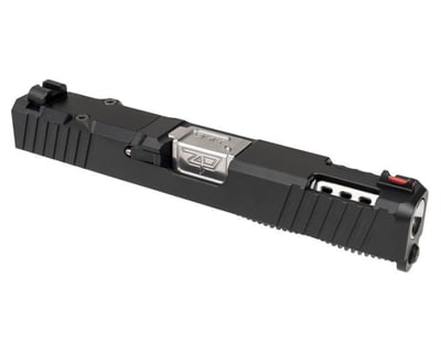 Zaffiri Precision Z-Series Ported Slide/Barrel For G19 Gen3, Black/Stainless Steel RMR Optics Cut w/Plate 658792266618