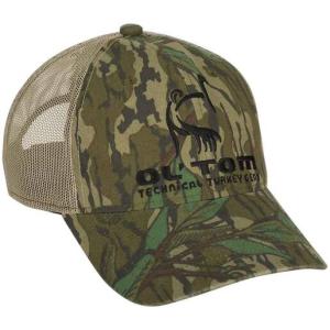 Ol' Tom Men's Mossy Oak Greenleaf Logo Hat - Mossy Oak Greenleaf One Size Fits Most 