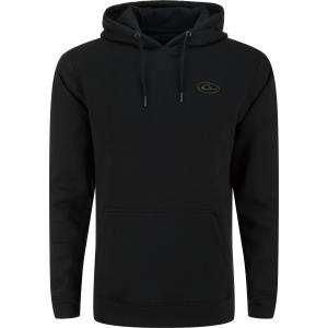 Drake Waterfowl The Three End Hoodie for Men - Caviar Black - 3XL 
